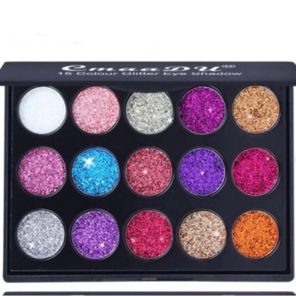 Other - 15 Color Sequin Glitter Eyeshadow Palette